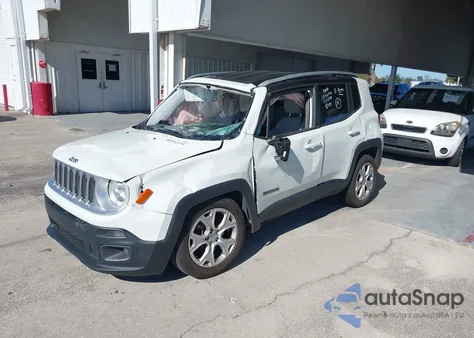 2017 Jeep Renegade Limited Fwd из США, поврежденный, VIN ZACCJADB4HPG08511